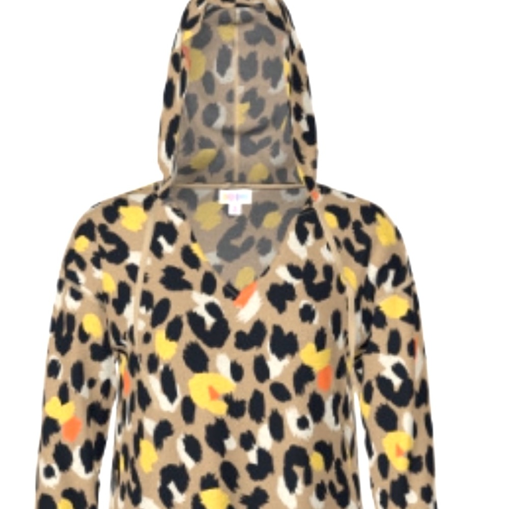 Lularoe Eliza Hoodie NWT Large